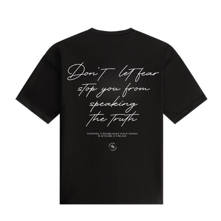 Don’t let fear – T-shirt