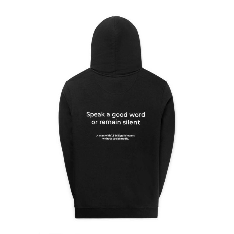 Hoodie remain silent