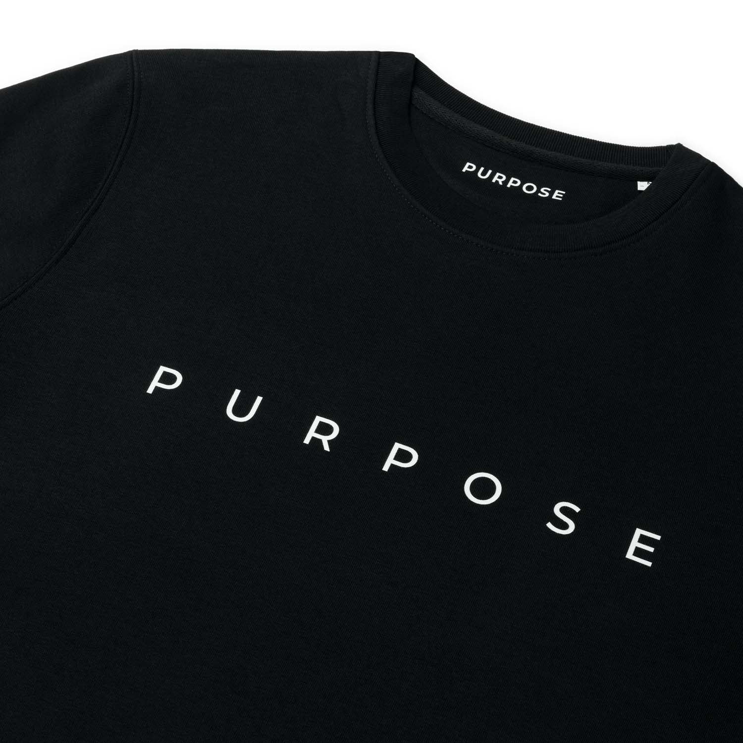 Black PURPOSE sweater